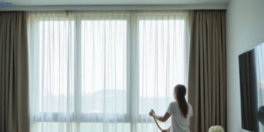 Delicate sheer drape cleaning lapstone-nsw Matty Curtain Cleaning